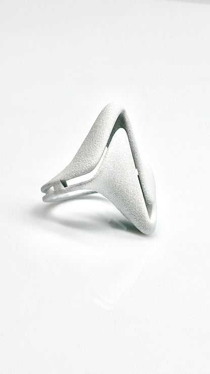 FUTURE 3D - anello in Nylon stampa diretta 3D